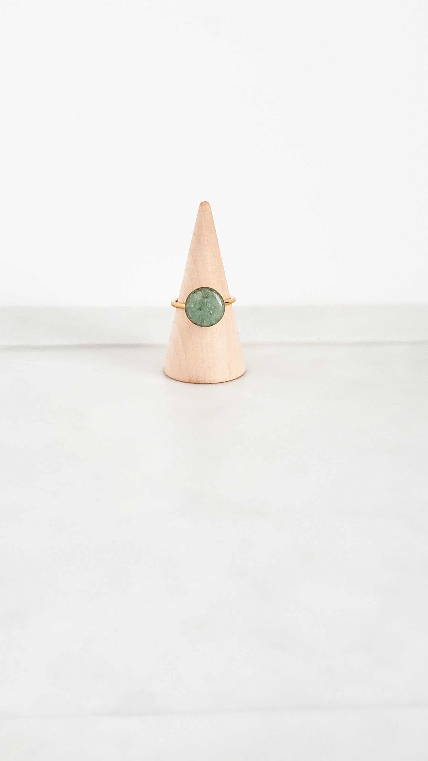 Jade | Adjustable Ring